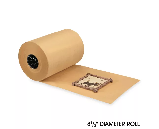 30 lb Kraft Paper Roll - 12" x 1,200'