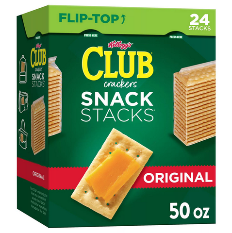 Kellogg's Club Crackers Snack Stacks (2.08 oz. 24 pk.)