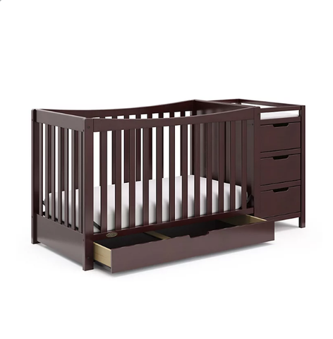 Graco Remi 4-in-1 Convertible Crib And Changer (Choose Your Color)