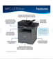 Brother Business Monochrome Laser All-in-One Printer MFC-L5705DW