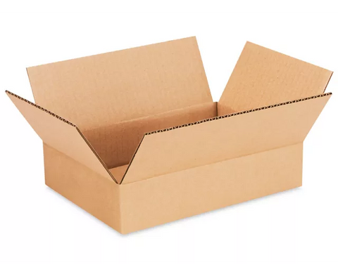10 x 7 x 2" Lightweight 32 ECT Corrugated Boxes