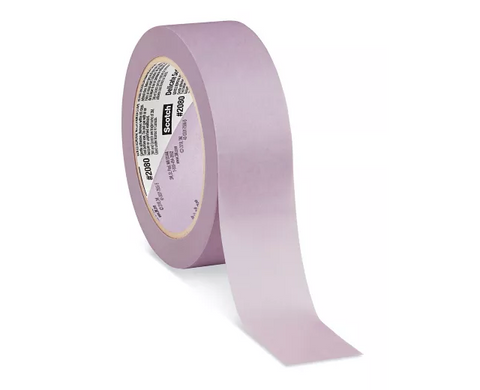 3M 2080 Delicate Surface Masking Tape - 1 1⁄2" x 60 yds