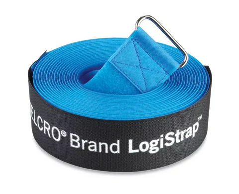 Jumbo Velcro® Brand Strap - Standard, 2" x 23', Blue