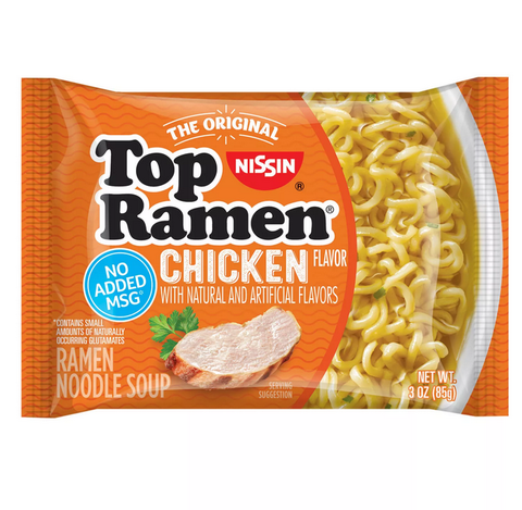 Nissin Top Ramen Chicken Flavor (3 oz. 24 pk.)