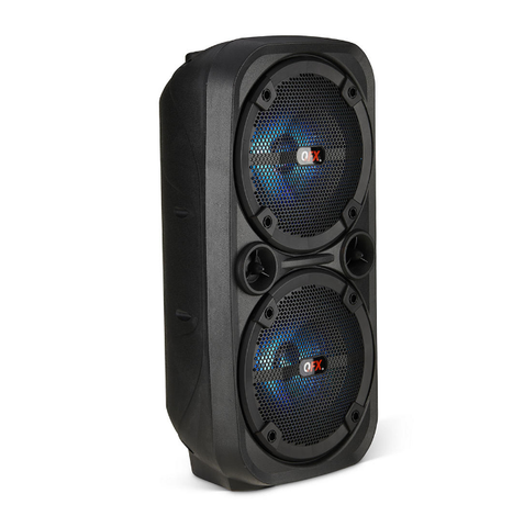 QFX 2" x 8" Bluetooth Rechargeable Speaker with LED Lights