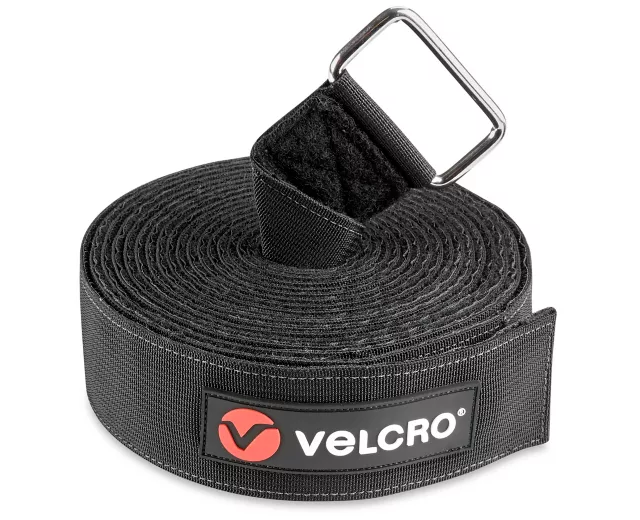 Jumbo Velcro® Brand Strap - Heavy Duty, 2" x 16', Black
