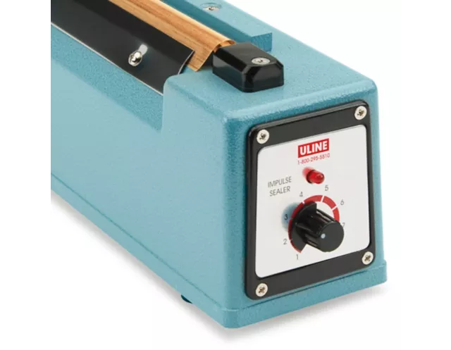 Tabletop Impulse Sealer with Cutter - 8"