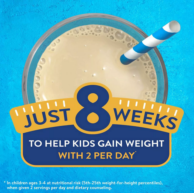 PediaSure Grow and Gain Nutrition Shake for Kids. Vanilla (8 fl. oz. 24 pk.)
