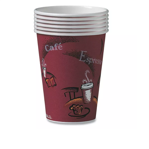 Dart Solo Bistro Design Hot Drink Paper Cups, 12 oz. (300 ct.)