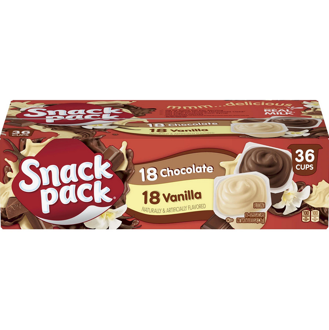 Snack Pack Pudding Variety Pack (3.25 oz. 36 pk.)