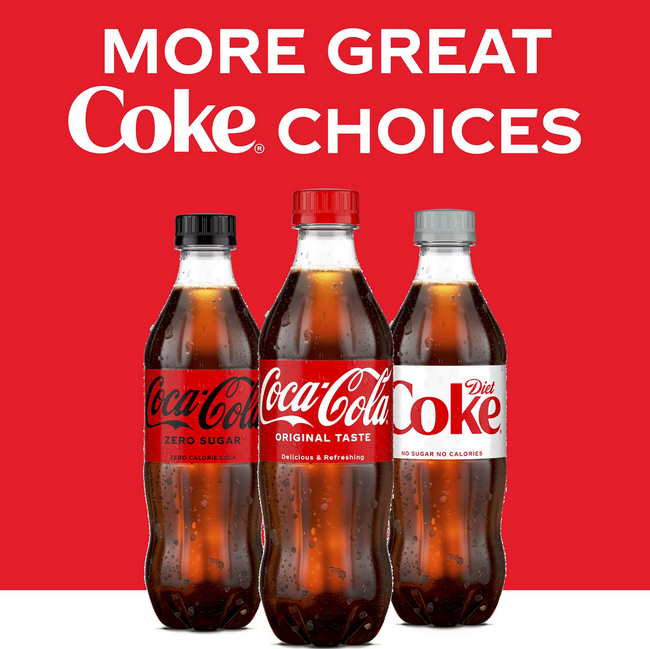 Coca-Cola Zero Sugar (16.9 fl. oz., 24 pk.)