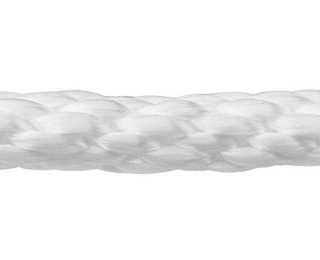 Solid Braided Nylon Rope - 5⁄16" x 500', White