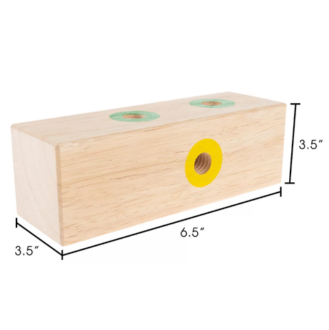 Toy Time Wooden Screw Block Toy