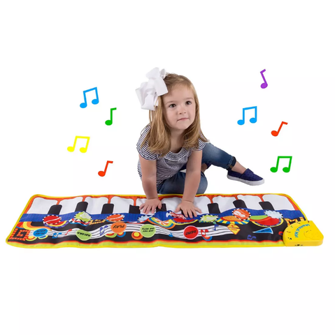 Toy Time Musical Piano Step Playmat