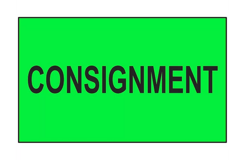 "Consignment" Label - 3 x 5"