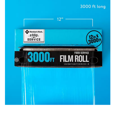 Member's Mark Foodservice Film (12" x 3,000')