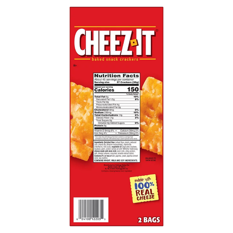 Cheez-It Baked Crackers. 2 pk.