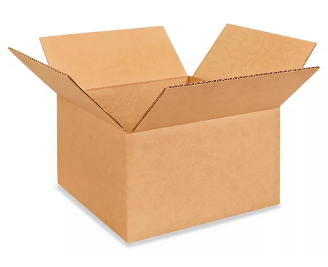 10 x 10 x 6" Lightweight 32 ECT Corrugated Boxes