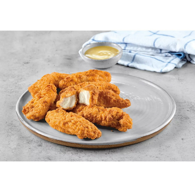 Just Bare Lightly Breaded Chicken Strips. Frozen (3 lbs.) – Openbax