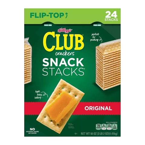 Keebler Club Cracker Snack Stacks. 24 ct.