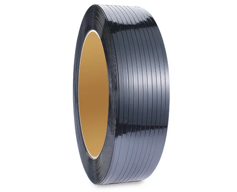 Polyester Strapping - 1⁄2" x .020" x 7,200', Black