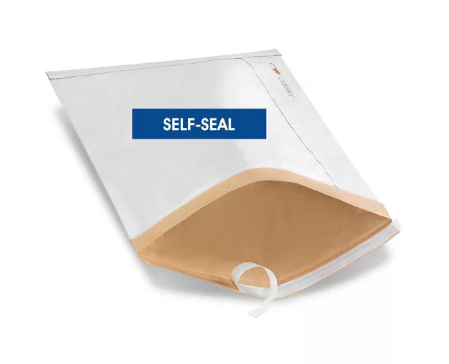 Uline White Self-Seal Padded Mailers #7 - 14 1⁄4 x 20" (QTY./CASE 50)
