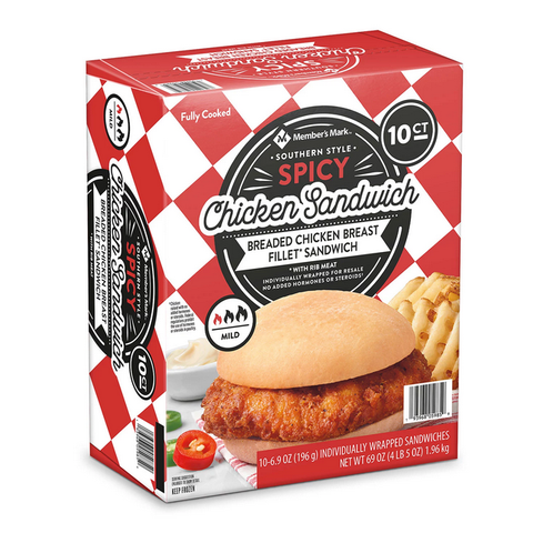 Member's Mark Southern Style Chicken Sandwich (10 ct.)