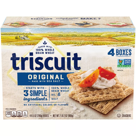 Nabisco Triscuit Original Crackers. 34 oz.
