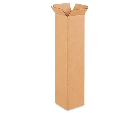 4 x 4 x 20" Tall Corrugated Boxes