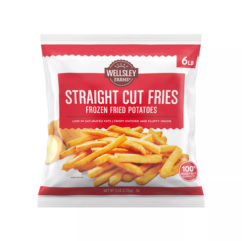 Wellsley Farms Straight Cut French Fry. 6 lbs.