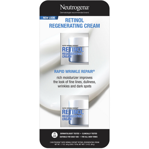 Neutrogena Rapid Wrinkle Repair Retinol Regenerating Cream (1.7 oz. 2 pk.)