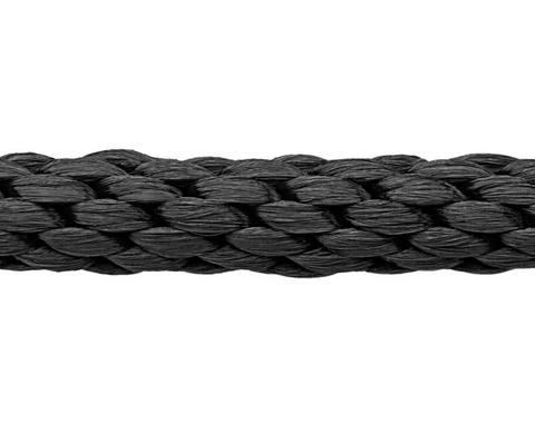 Solid Braided Nylon Rope - 5⁄16" x 500', Black