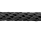 Solid Braided Nylon Rope - 3⁄8" x 500', Black