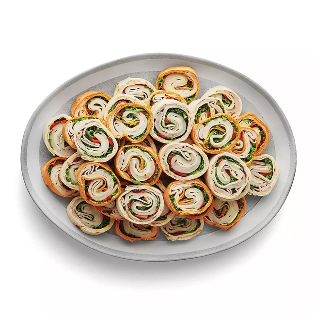 Member's Mark Assorted Pinwheel Wraps Party Tray (priced per pound)