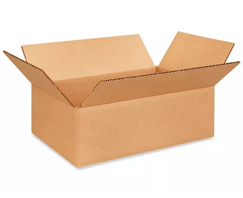 12 x 8 x 4" Lightweight 32 ECT Corrugated Boxes