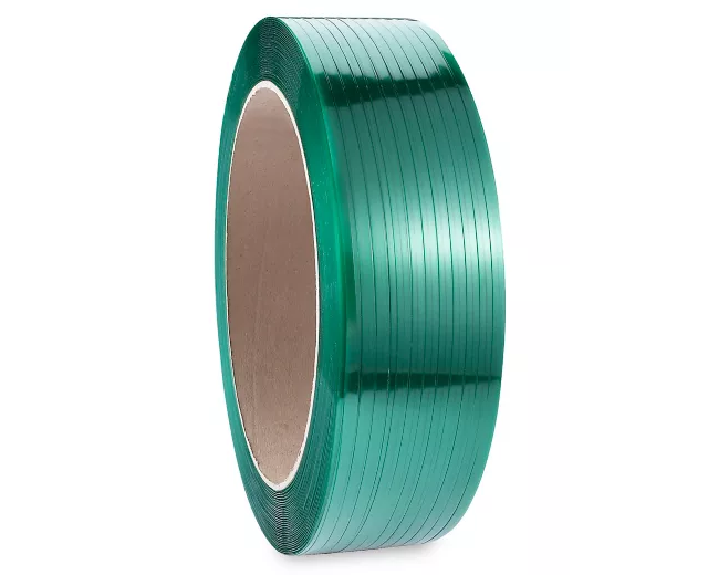 Polyester Strapping - Green, 1⁄2" x .028" x 6,500'