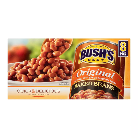 Bush's Original Baked Beans. 8 pk. 16.5 oz.