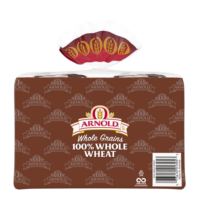 Arnold Whole Grains 100% Whole Wheat Bread (24 oz. 2 pk.)