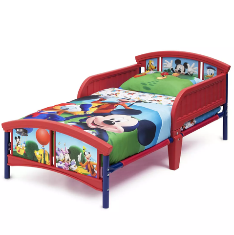 Delta Children Disney Mickey Mouse Plastic Toddler Bed