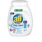 all Mighty Pacs Laundry Detergent, Free Clear for Sensitive Skin (120 ct.)