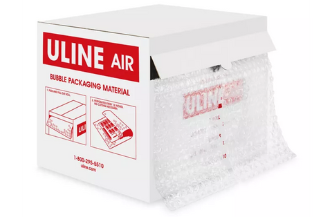 Uline Air Bubble Wrap Roll - 12" x 120', 5⁄16"